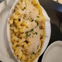 Mac and cheese at Champs Diner in Brooklyn