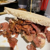 Reuben  at Champs Diner in Brooklyn