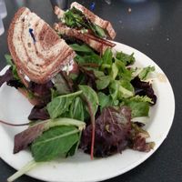 great food at Champs Diner in Brooklyn