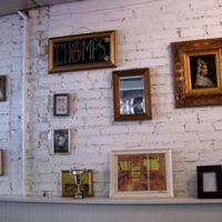 Inside at Champs Diner in Brooklyn