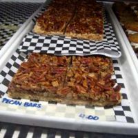 Pecan bars at Champs Diner in Brooklyn