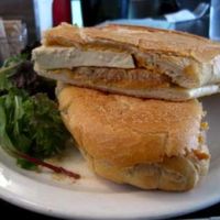 Croque-madame at Champs Diner in Brooklyn