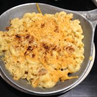 Mac n cheese at Champs Diner in Brooklyn