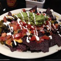 nachos at Champs Diner in Brooklyn