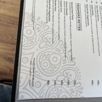 Veganske retter på menuen   at Pippali in Herlev