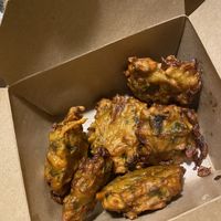 Pakora at Ambrosia India Bistro in Monterey