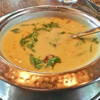 Mulligatwanny Soup at Ambrosia India Bistro in Monterey