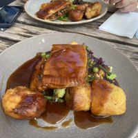 Vegan roast at The Locksbrook Inn in Bath
