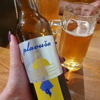 Local crafted beer, soooooo good!!! at Submarine Burgers in Zadar