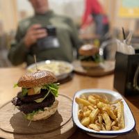 I had also classic chips and my partner got truffle chips. Both delish!  at Submarine Burgers in Zadar