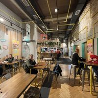 The venue.  at Submarine Burgers in Zadar