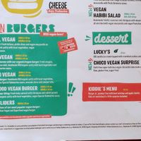 Prices and English menu. at Submarine Burgers in Zadar