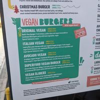 Vegan burgers at Submarine Burgers in Zadar
