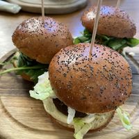 Vegan sliders   at Submarine Burgers in Zadar