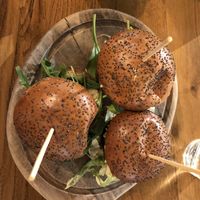 3 mini burgers  at Submarine Burgers in Zadar