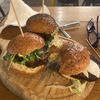 Vegan sliders   at Submarine Burgers in Zadar
