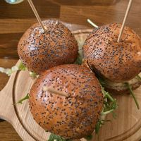 3 mini sliders burger at Submarine Burgers in Zadar