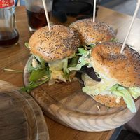 Vegan sliders at Submarine Burgers in Zadar