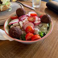 Vegan salad   at Submarine Burgers in Zadar