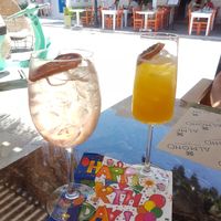 Cocktails at Almond in Paros