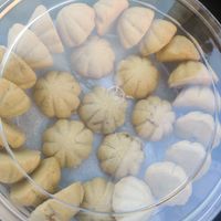 Vegan ma'amool at AZKA Healthy Desserts in Amman