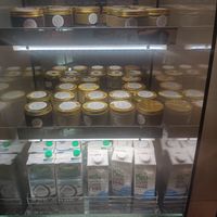 Nut butters and plant milks at AZKA Healthy Desserts in Amman