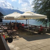Terrace at Restavracija Kramar in Bohinjsko Jezero