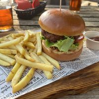 Beyond Meat Burgerr  at Restavracija Kramar in Bohinjsko Jezero