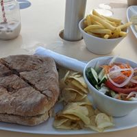 Lunch at Sea View Cafe in Mellieha
