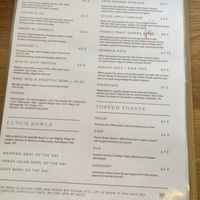 Fabulous menu   at MIIKO in Poole