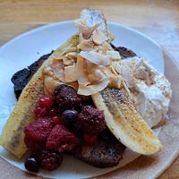 Banana bread french toast at MIIKO in Poole