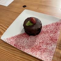 Dark chocolate cake at The Green House in Wilmington