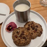 Milk & cookies - not my fav of their desserts  at The Green House in Wilmington