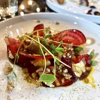 Raw Beet Ravioli  at The Green House in Wilmington