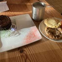 The Darkest Chocolate Cake / Milk & Cookies  at The Green House in Wilmington