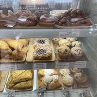 Display items  at Valkyrie Doughnuts in St Petersburg