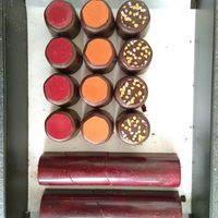 Chocolate in a box at Mortens Chokolade in Odense