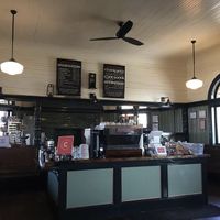 So cute inside  at Copper City Espresso in Canton