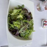 Green salad with lemon vinaigrette   at Zee in Weggis