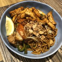 Hokkien noodles with tofu   at Ba-Mi  in Mount Gambier