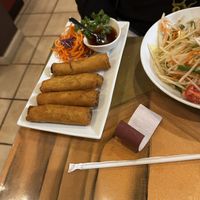 Fried spring rolls   at Tida Thai Cuisine in Virginia Beach
