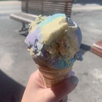 Vegan moon mist!!!  at The Little Ice Cream Shop in Black Point