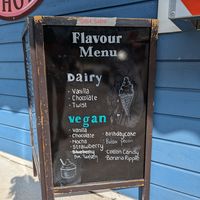 Options at The Little Ice Cream Shop in Black Point