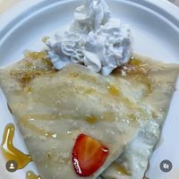 Vegan berry crepe  at SkyTop Coffee in Manlius