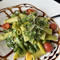 Vegan Pesto Pasta   at The Cottage in Bothell