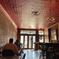 Interior- seating  at Tartine Bistro in Rocky River