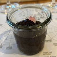 Chocolate dessert  at il Bosco delle Galline Volanti in Barolo