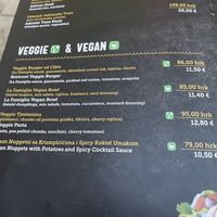 Menu   at La Famiglia in Zadar