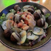 Falafel salad   at La Famiglia in Zadar