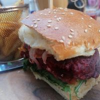 Vegan Burger at La Famiglia in Zadar